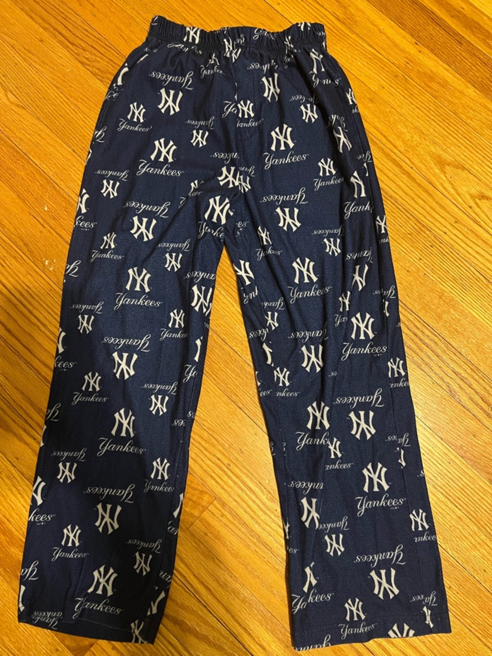 NY Yankees youth m (10-12) pajama pants